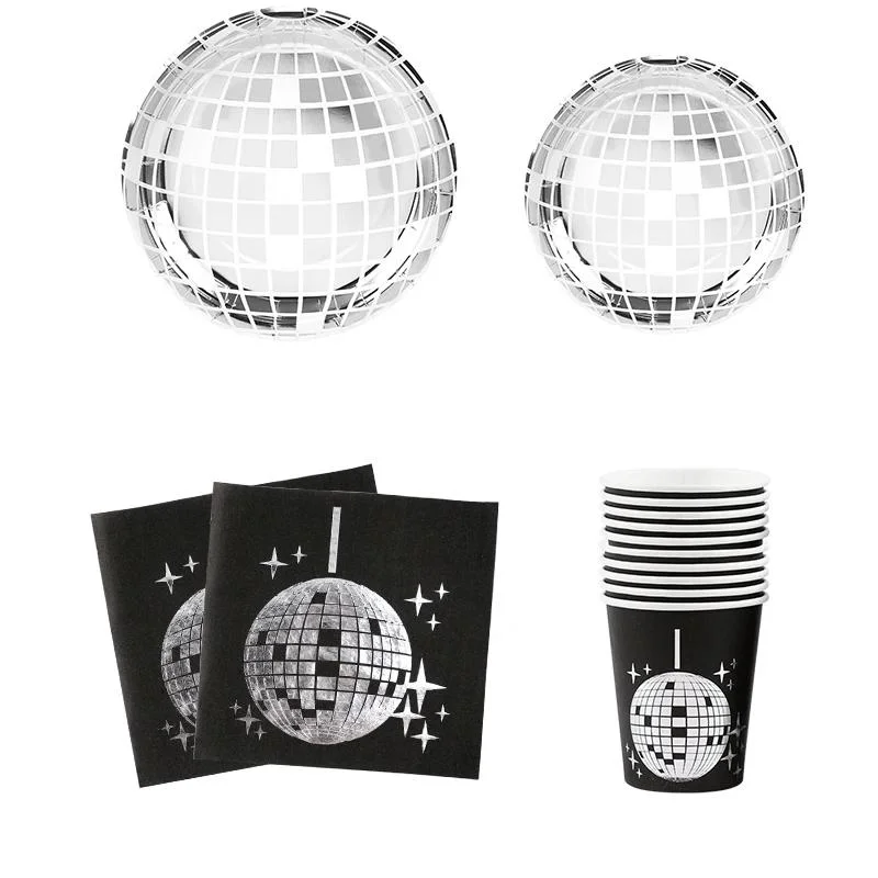 Kit de vaisselle jetable Disco