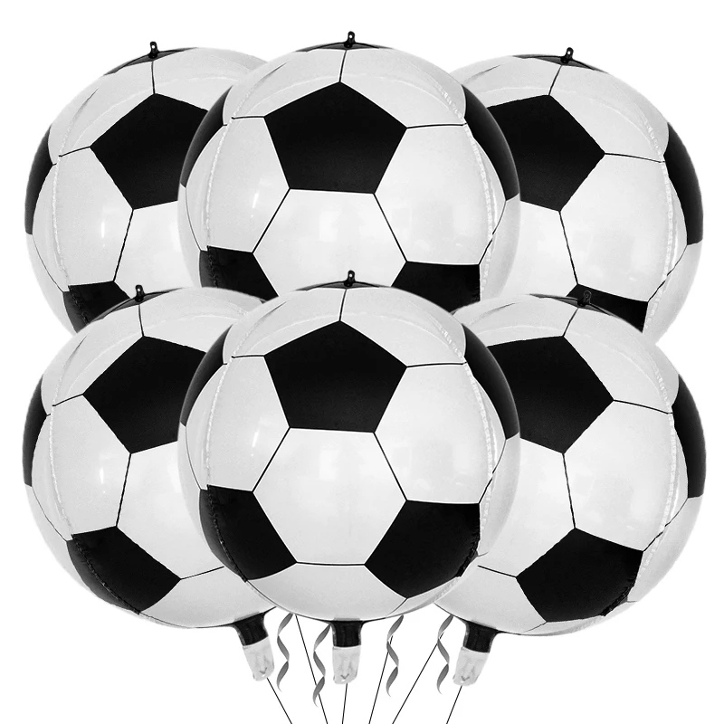 Lot de 6 ballons Football