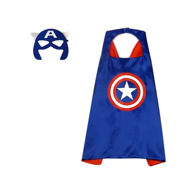 Cape et masque Captain America