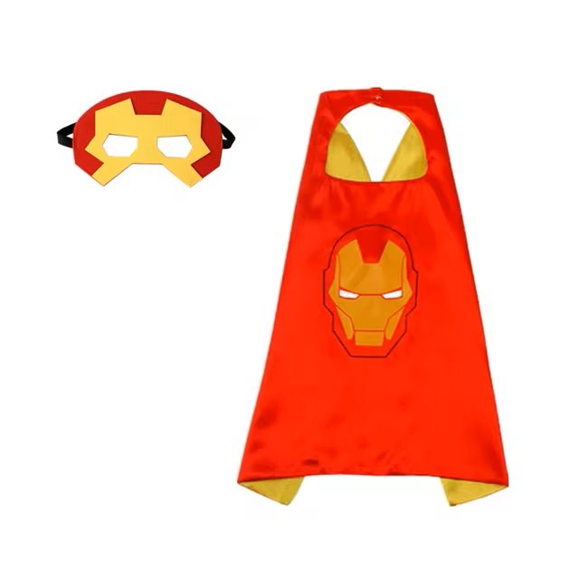 Cape et masque Iron Man