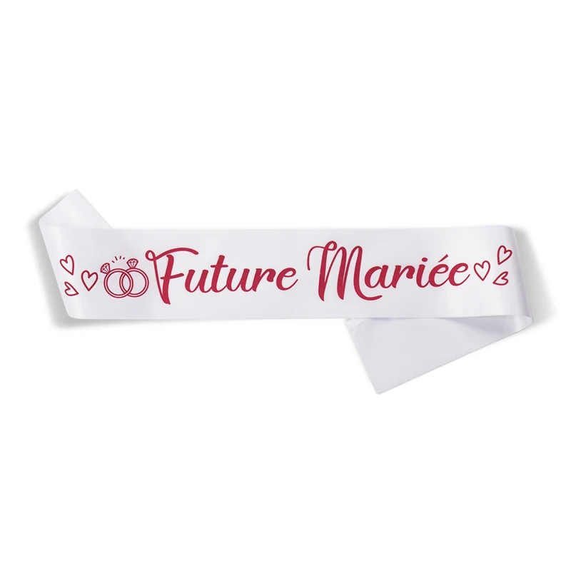 Écharpe Future Mariée blanche