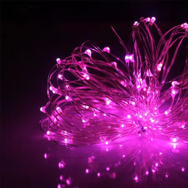 Guirlande 20 LED roses