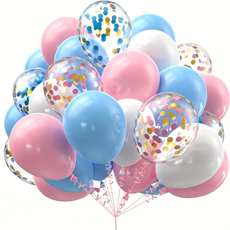 Lot de ballons Gender reveal