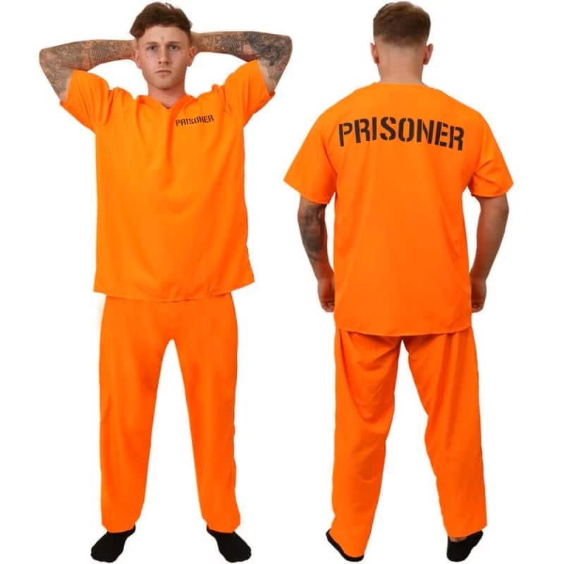 Uniforme de prisonnier homme