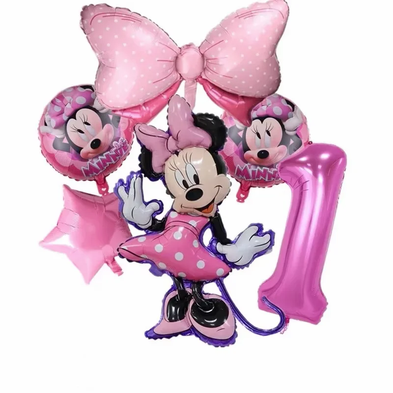 Ballons anniversaire 1 an Minnie