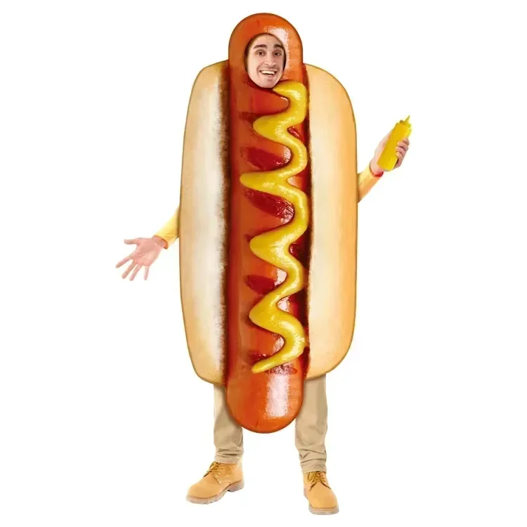 Déguisement humour Saucisse Hot Dog