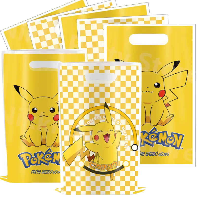 Lot de 10 sacs bonbons Pikachu