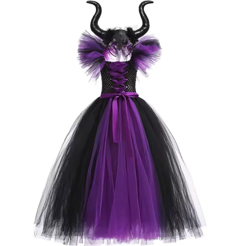 Robe Sorcière maléfique enfant