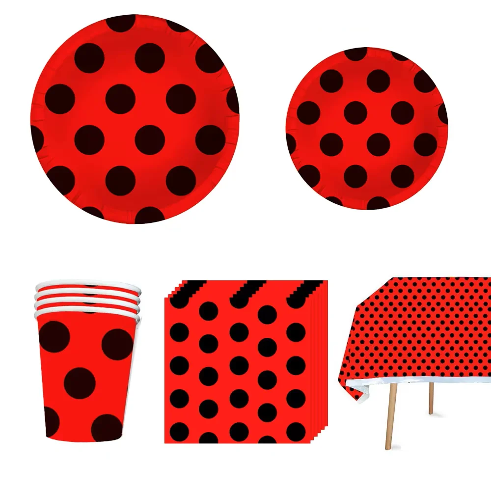 Kit table anniversaire Coccinelle