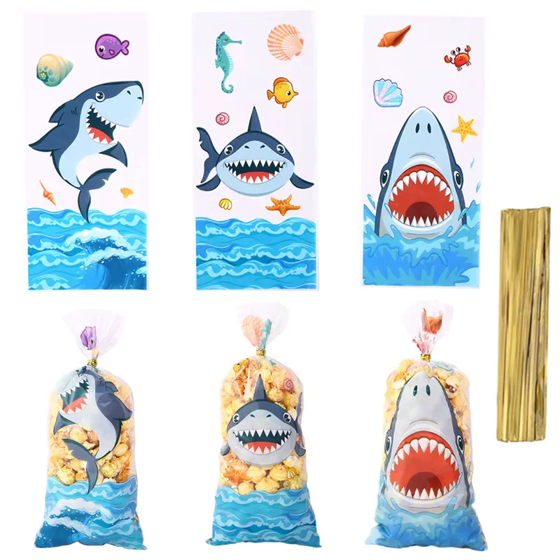 50 sacs bonbons Requins