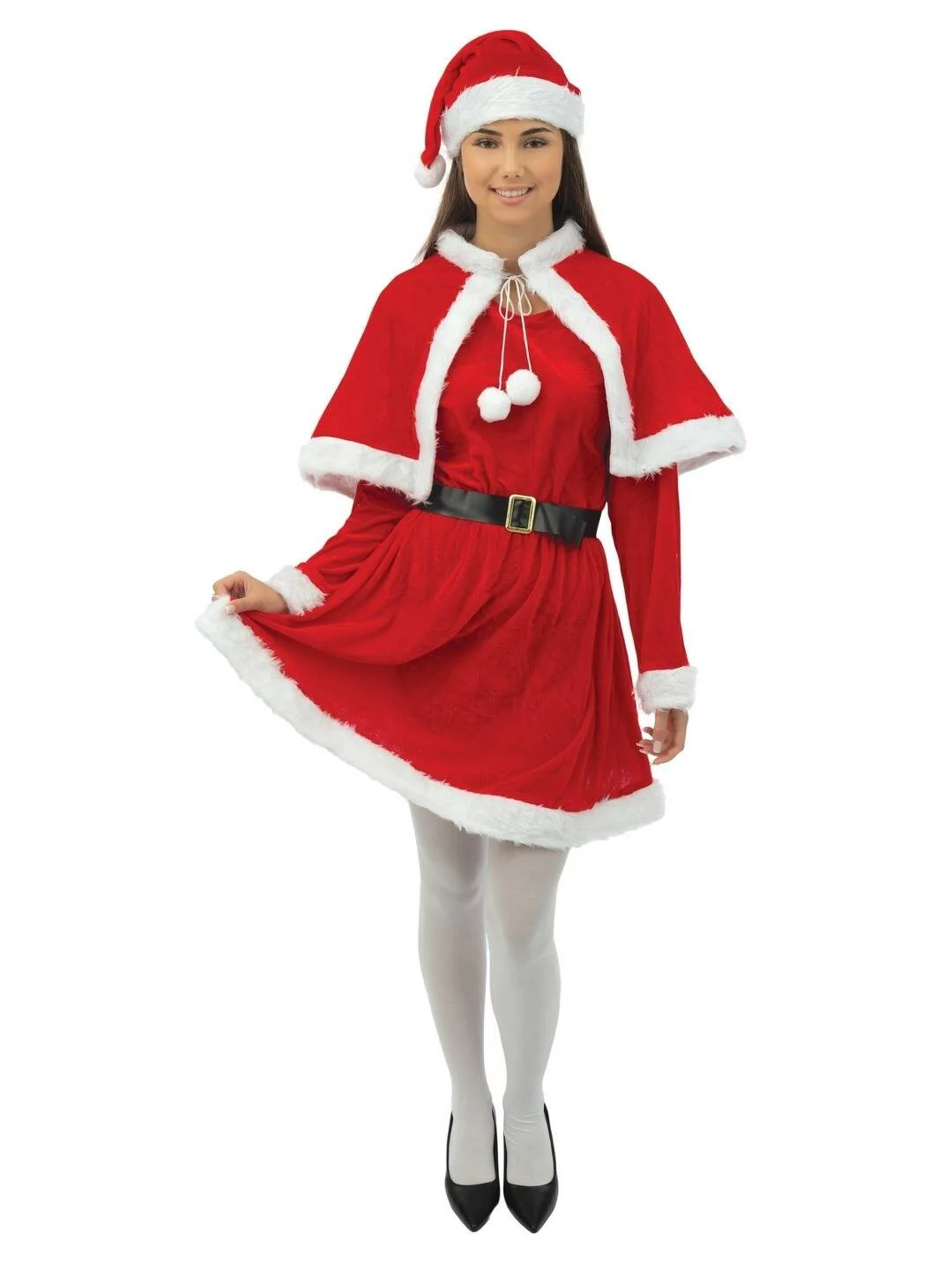 Costume Mère Noël velours - adulte