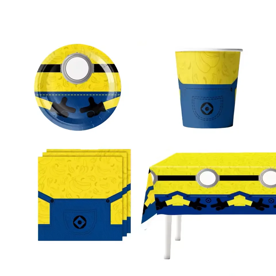 Kit table anniversaire Les Minions