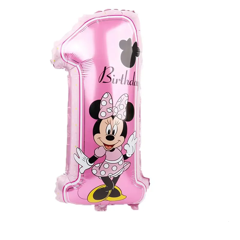Ballon anniversaire 1 an Minnie