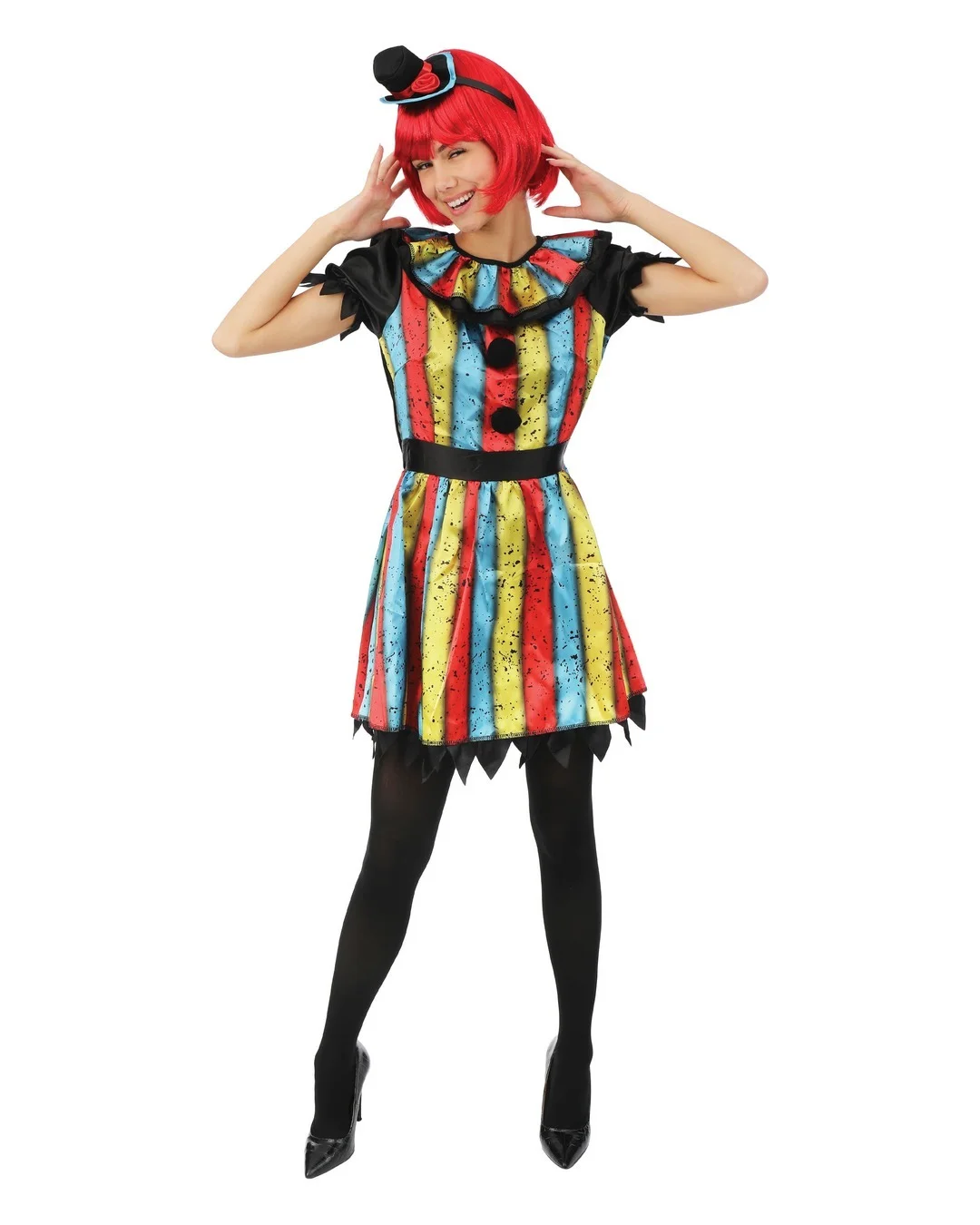 Costume Clown - multicolore - femme