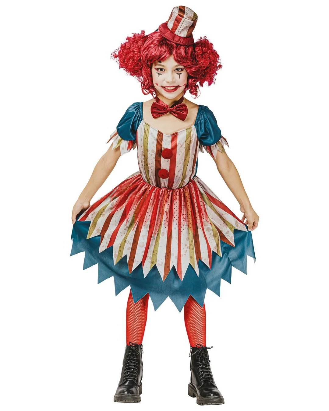 Costume clown Vintage - fille