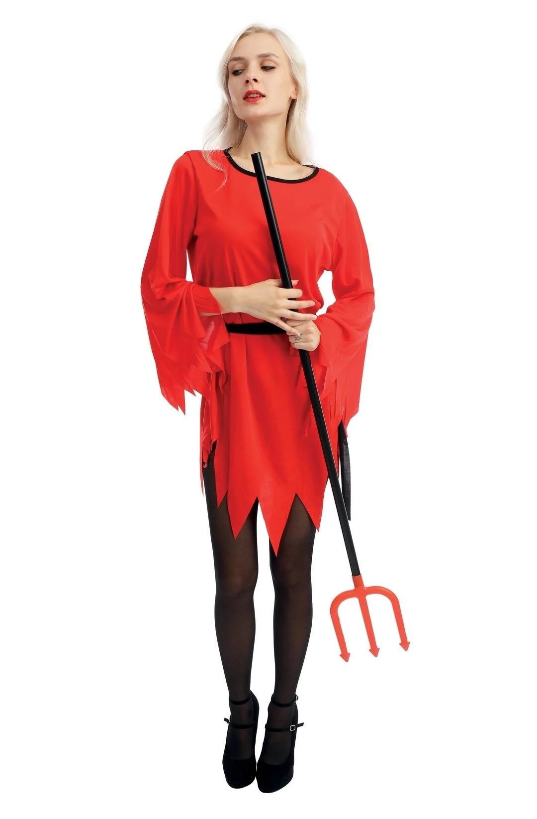 Costume diablesse - rouge - adulte
