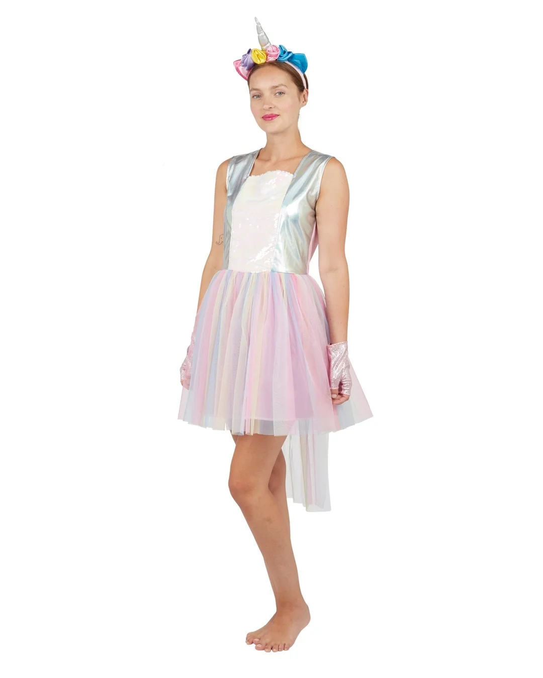 Costume licorne - adulte - pastel