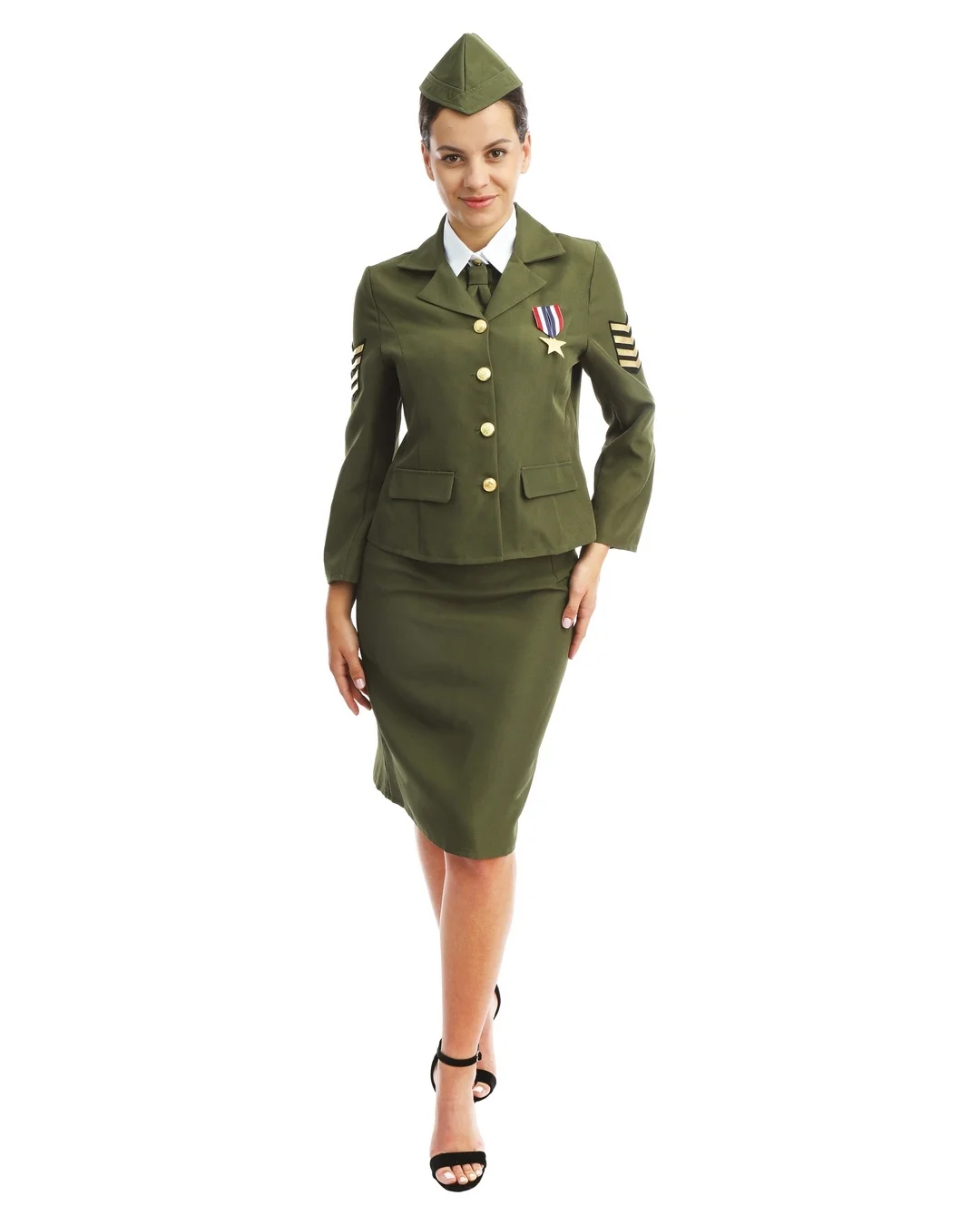 Costume militaire DDay - femme