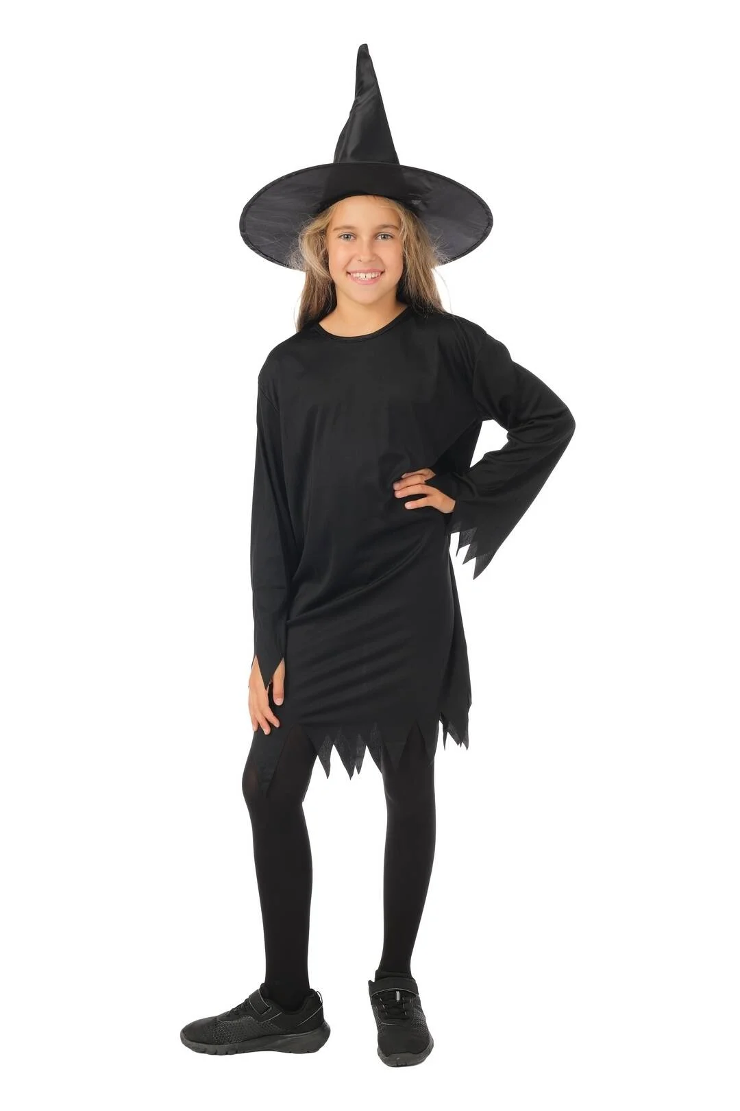 Costume sorcière - enfant - noir