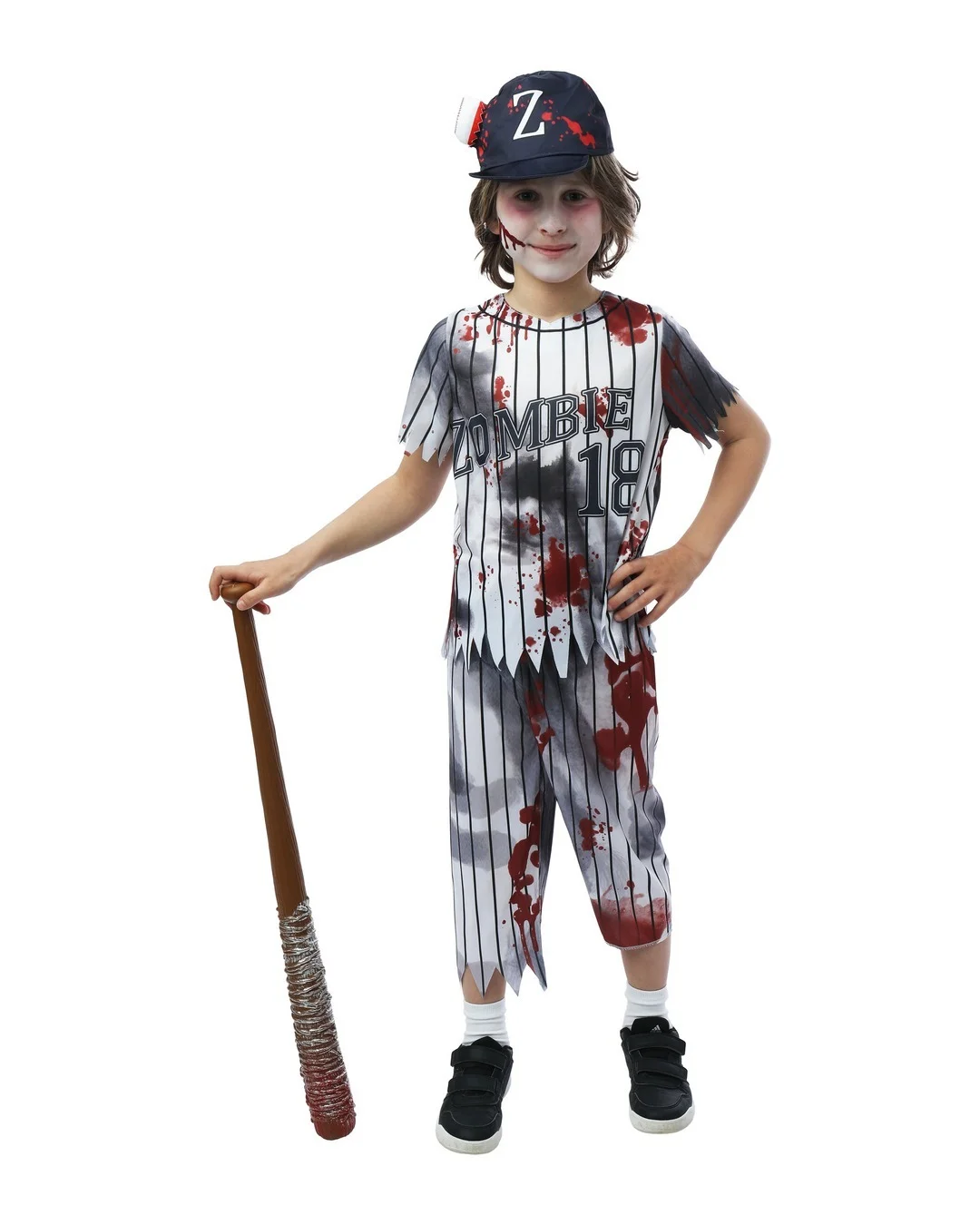 Costume zombie joueur de baseball - enfant